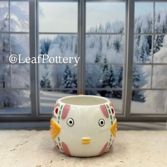 Colorful Fish Shaped Ceramic Mug 16oz Coffee Cup Whimsical Ocean-Inspired - Picture 5 of 10